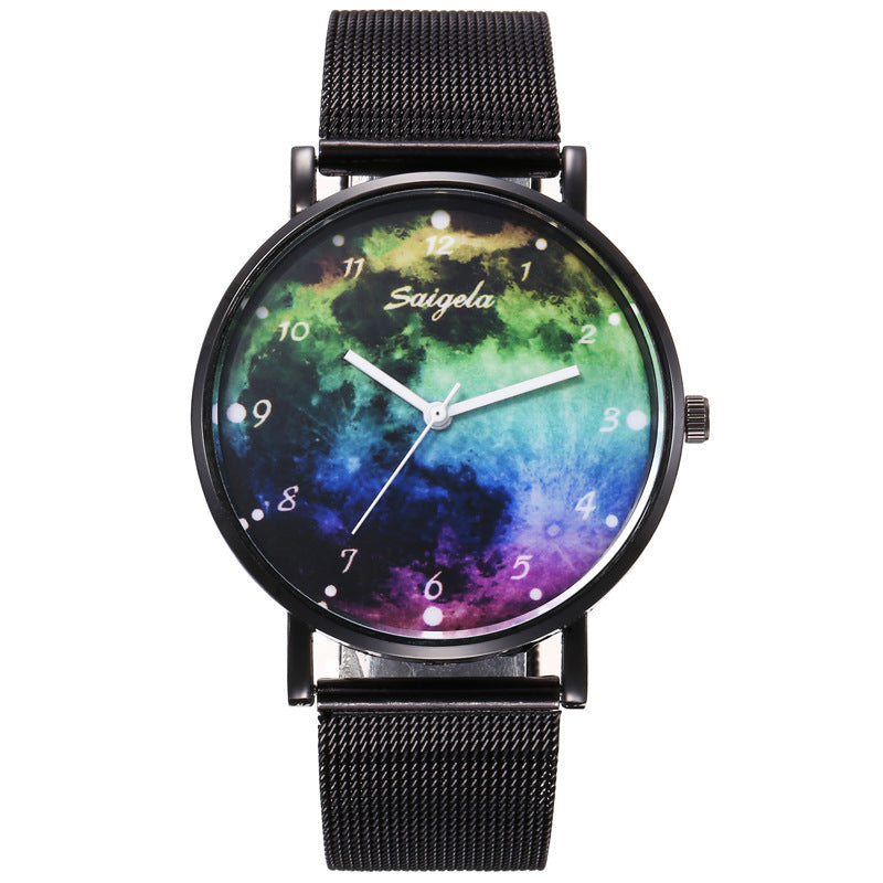 Starry Night Sky Men's Fashion Quartz Watch