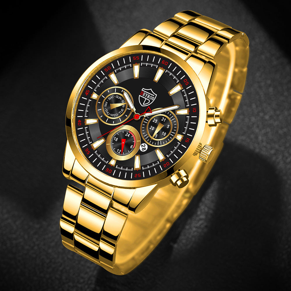 Fashion Men's Luminous Calendar Business Sports Watch