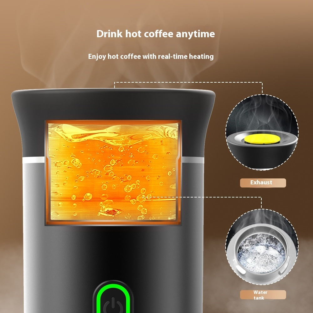 Breo™ 3-in-1 Portable Espresso Maker – Barista-Quality Coffee Anytime, Anywhere!