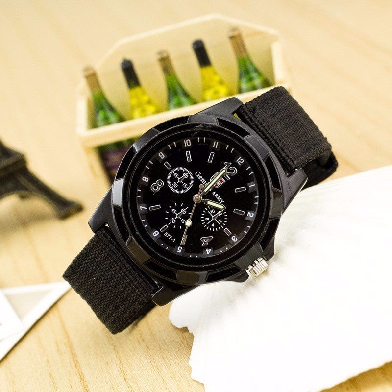 TitanGuard™ Military-Grade Nylon Braided Watch