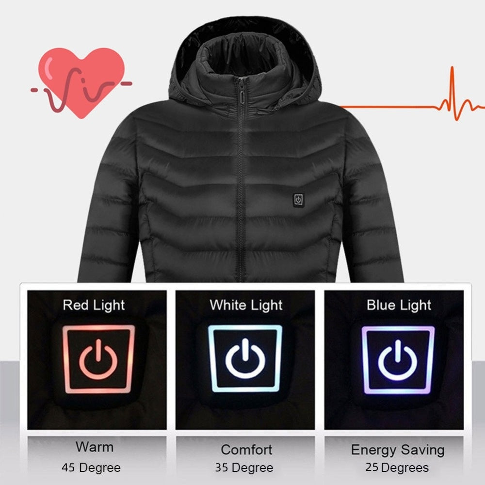 HeatGuard™ USB Heated Jacket – Insulated Thermal Winter Coat