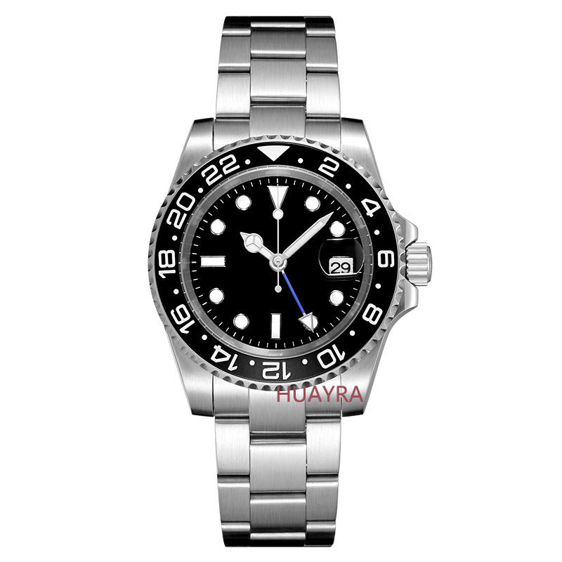 HorizonX 40mm Automatic Mechanical GMT Watch