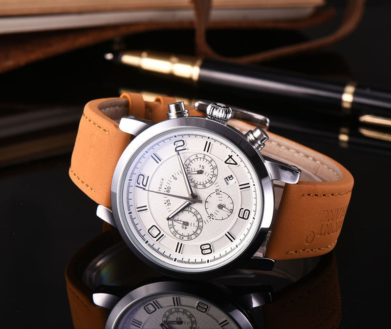 6-Pin Quartz Casual Watch