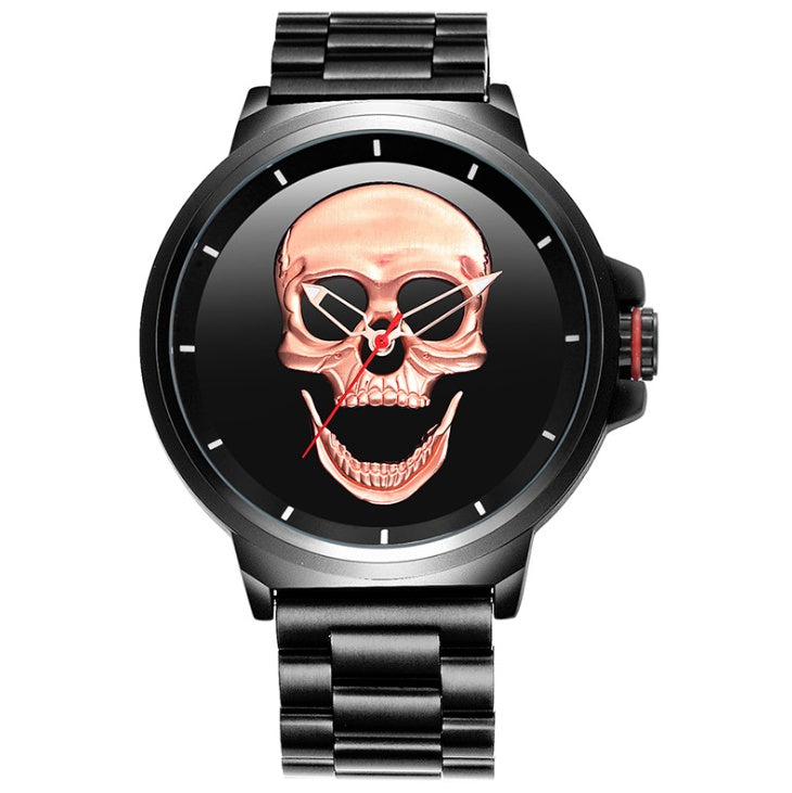 Pirate Skull Style Quartz Men's Sports Watch