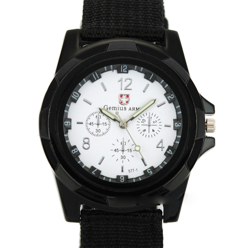 TitanGuard™ Military-Grade Nylon Braided Watch