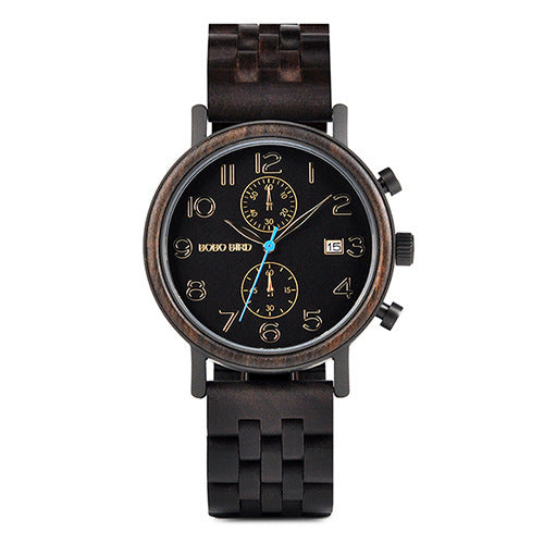 EcoChic Men's Business Wooden Watch