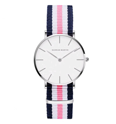 Chic Simplicity: 36mm Ladies Simple Waterproof Student Watch