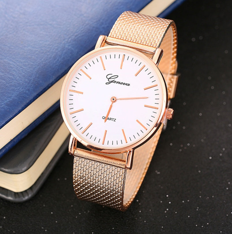 Geneva Bracelet Watch - Elegant and Stylish Timepiece