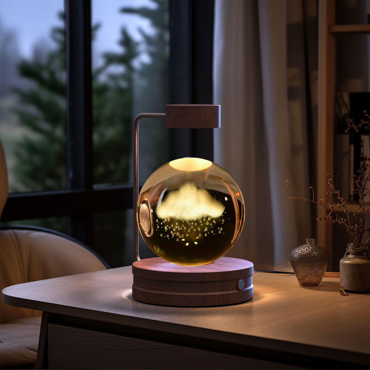 LumiGlow™ Crystal Dinosaur Night Light – 3D Cosmic LED Bedside Lamp