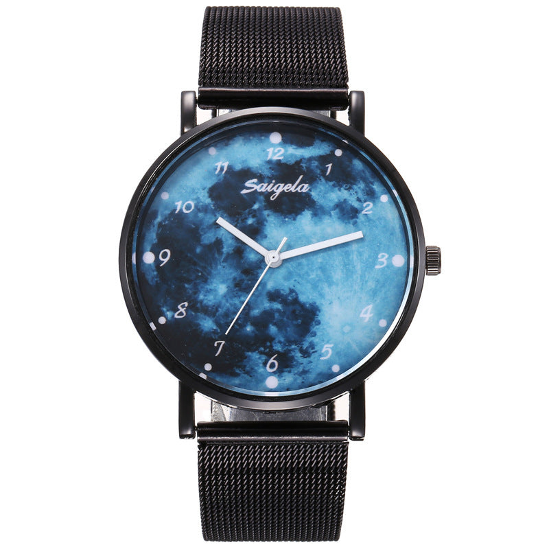 Starry Night Sky Men's Fashion Quartz Watch