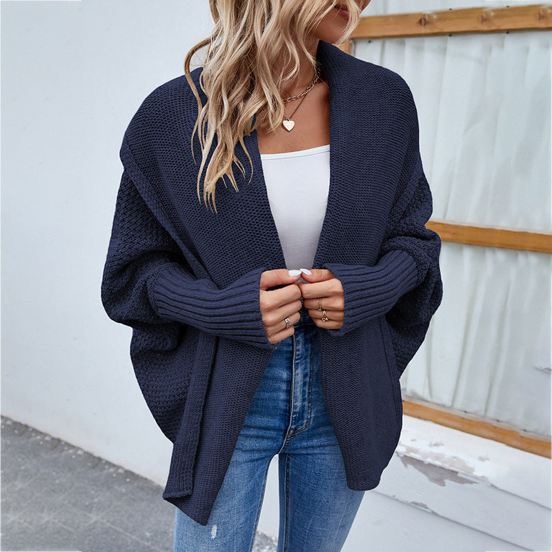 CozyChic™ Oversized Batwing Knit Cardigan – Stylish & Warm for Autumn & Winter