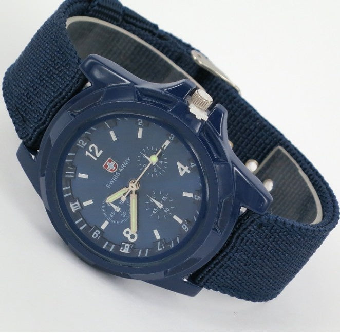 TitanGuard™ Military-Grade Nylon Braided Watch