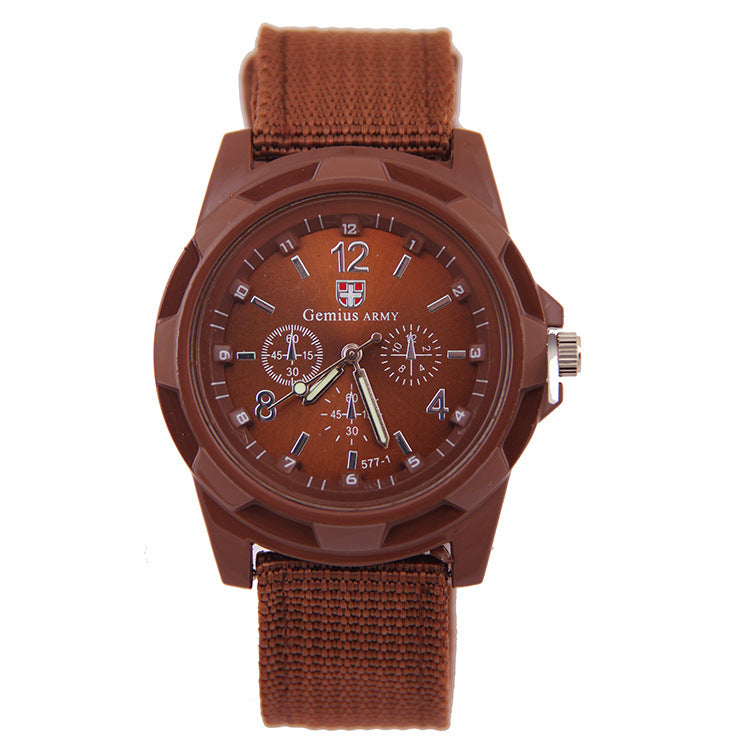 TitanGuard™ Military-Grade Nylon Braided Watch