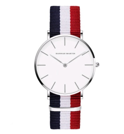 Chic Simplicity: 36mm Ladies Simple Waterproof Student Watch