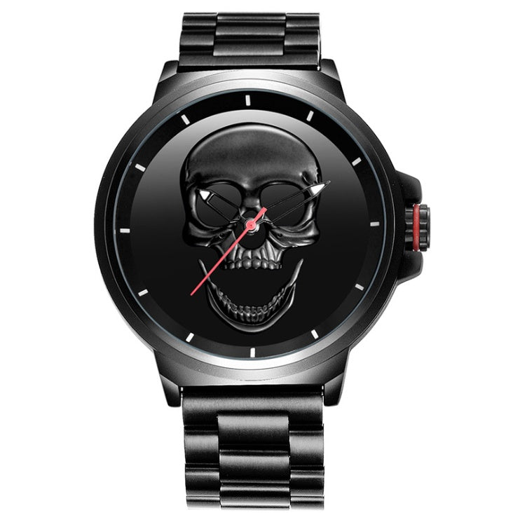 Pirate Skull Style Quartz Men's Sports Watch