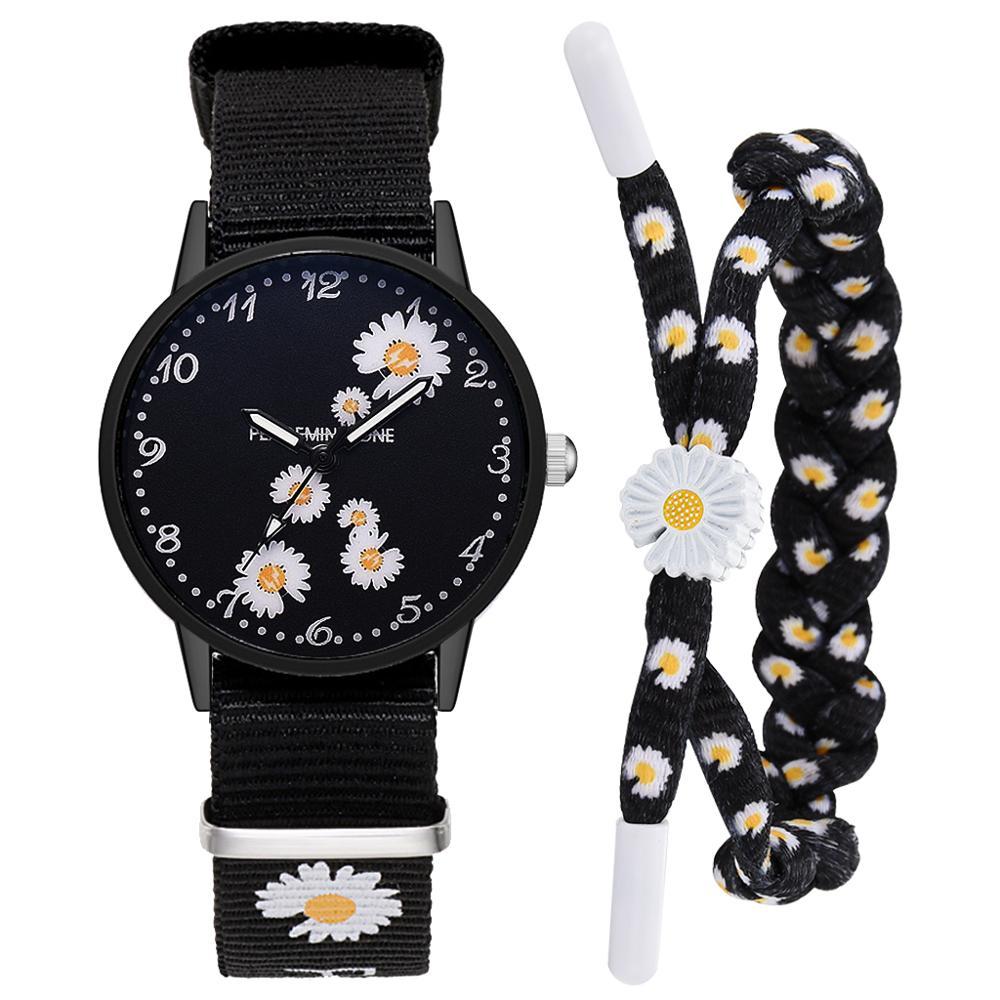 BlossomTime™ Little Daisy Couple Watch – A Charming Symbol of Love