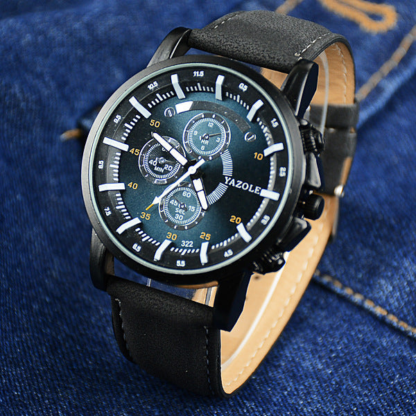 Elegance Redefined: 322 Department of Sports Leisure Business Men's Quartz Watch