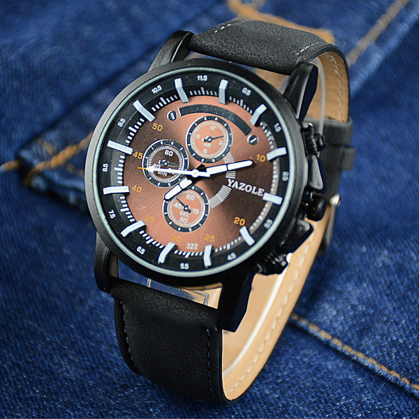 Elegance Redefined: 322 Department of Sports Leisure Business Men's Quartz Watch