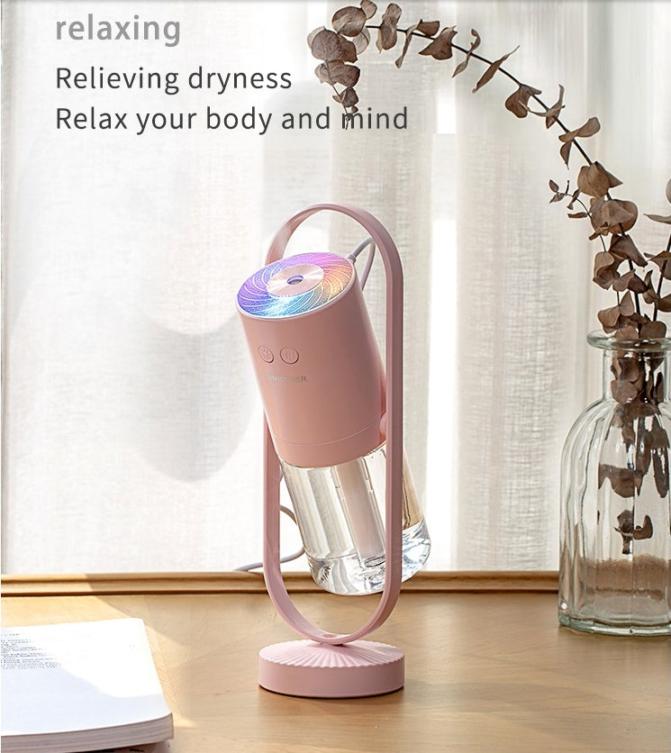 MagicMist™ - USB Air Humidifier with Projection Night Light | Ultrasonic Mist Maker & Air Purifier