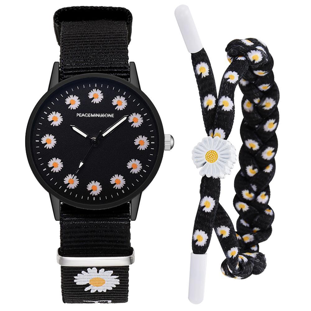 BlossomTime™ Little Daisy Couple Watch – A Charming Symbol of Love