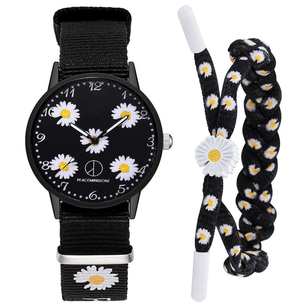 BlossomTime™ Little Daisy Couple Watch – A Charming Symbol of Love