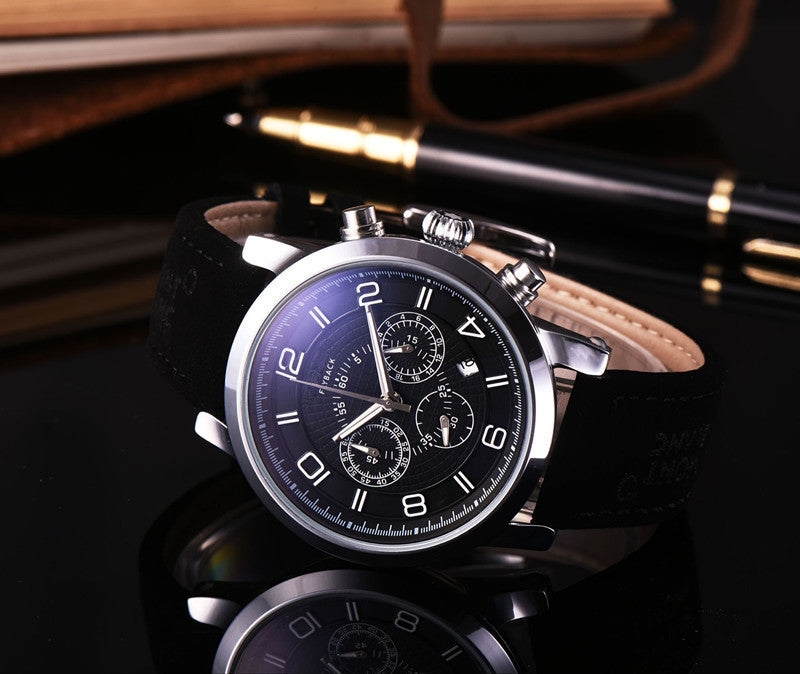 6-Pin Quartz Casual Watch