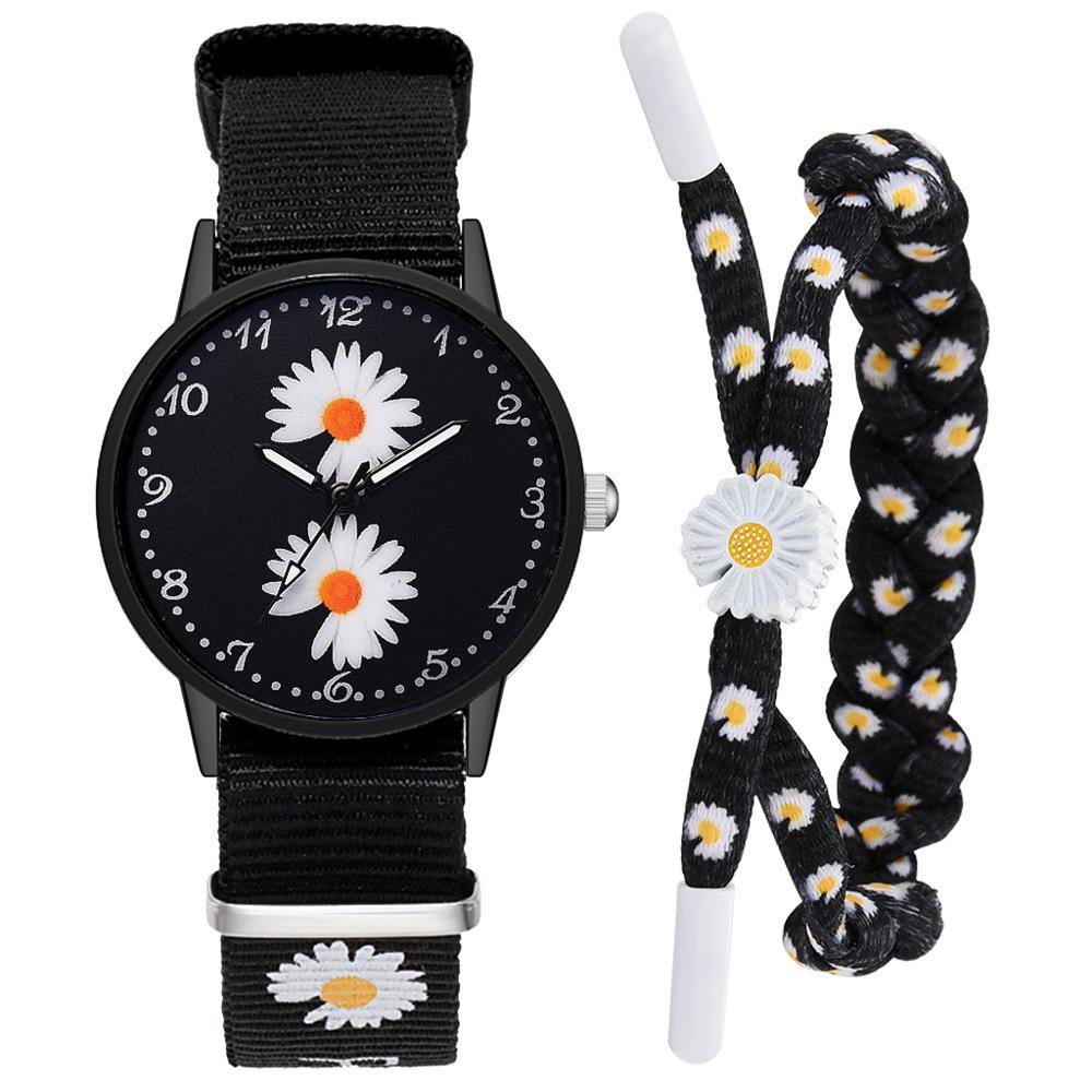 BlossomTime™ Little Daisy Couple Watch – A Charming Symbol of Love