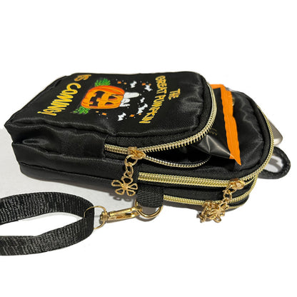 SpookyCharm™ Halloween Pumpkin Mini Crossbody Bag | Cute & Functional