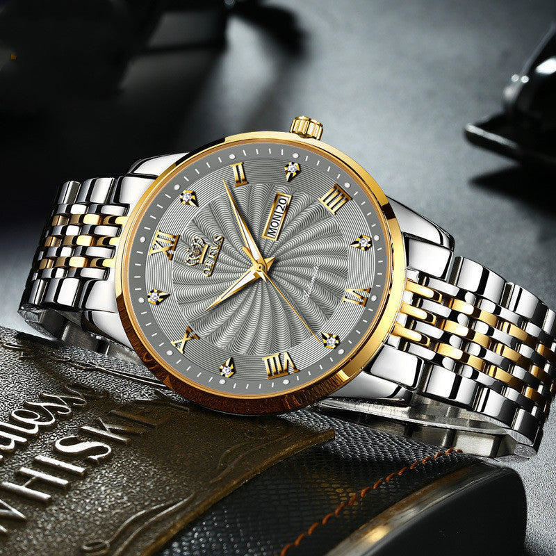 Automatic Mechanical Luminous Diamond Business Men's Watch