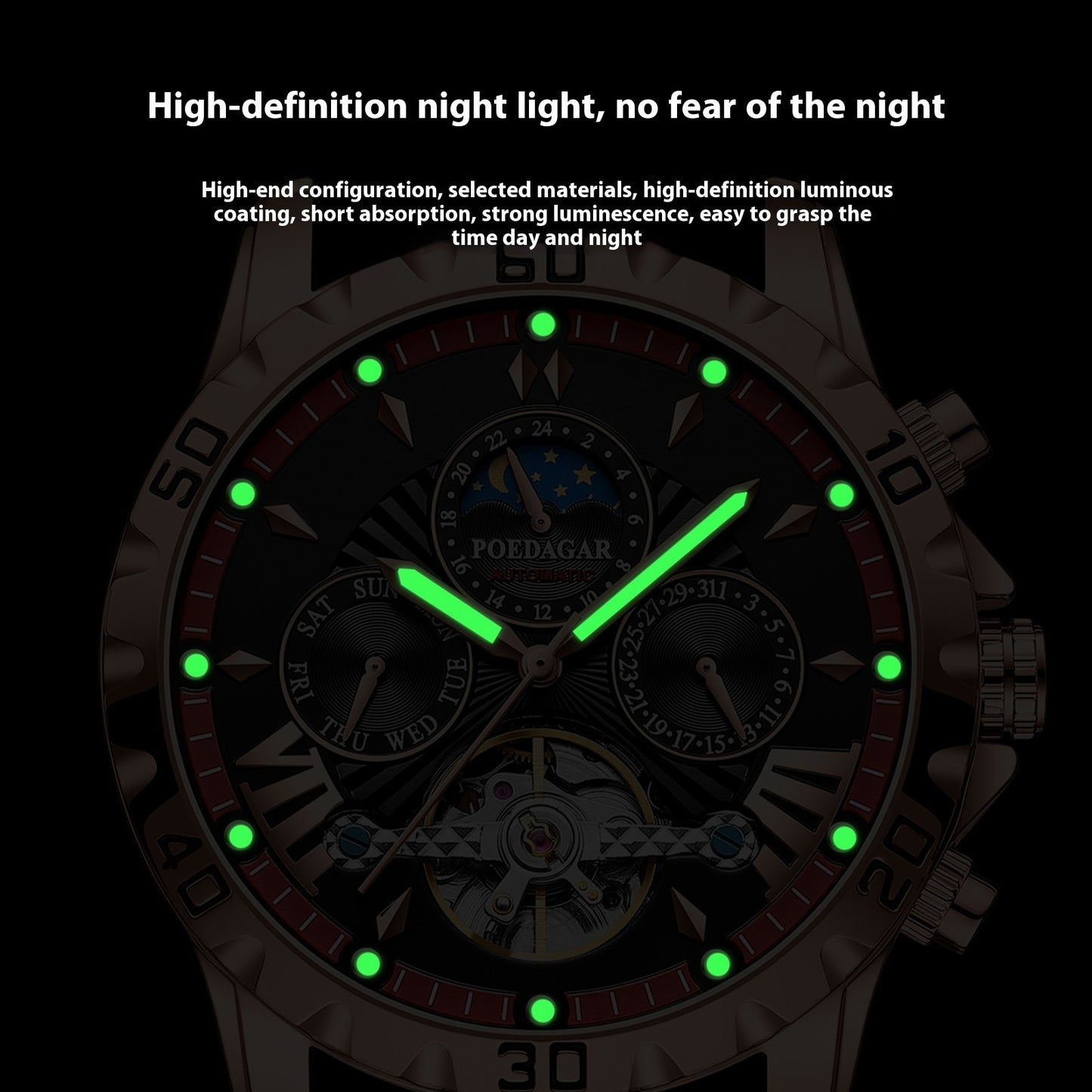 Fashion Luxury Automatic Mechanical Men's Watch