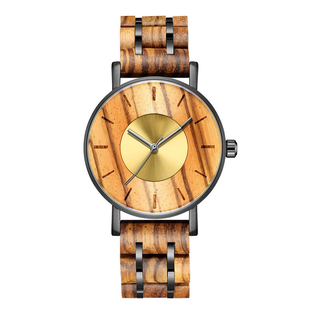 Alloy Room Wood Summer Men's Fashion Watch