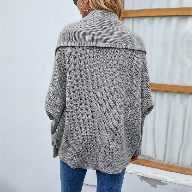 CozyChic™ Oversized Batwing Knit Cardigan – Stylish & Warm for Autumn & Winter