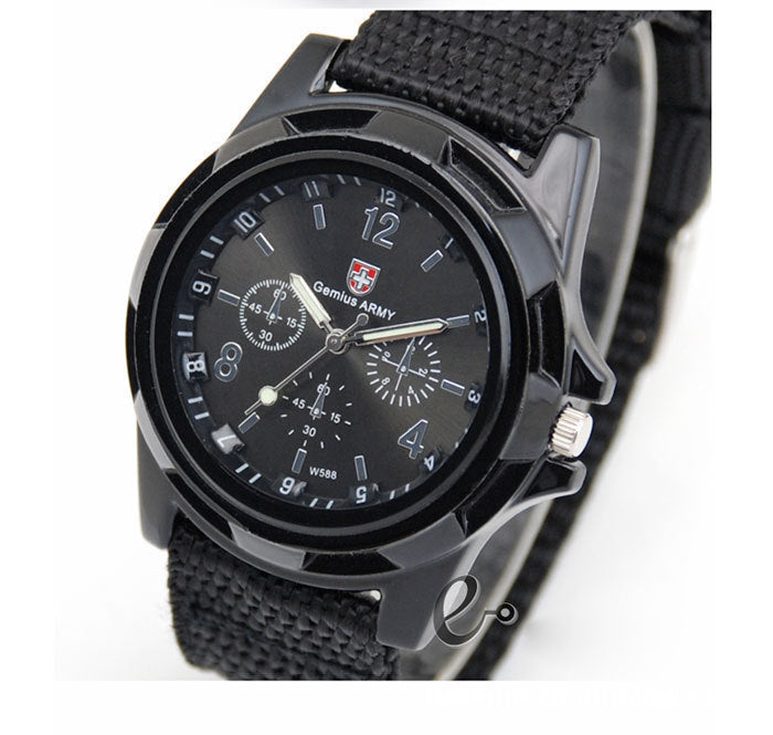 TitanGuard™ Military-Grade Nylon Braided Watch