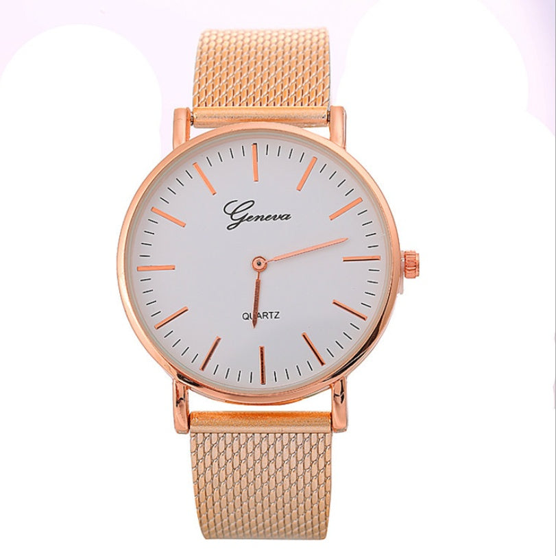 Geneva Bracelet Watch - Elegant and Stylish Timepiece