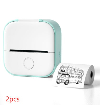 Phomemo™ T02 Mini Thermal Printer – Portable Bluetooth Label & Photo Printer