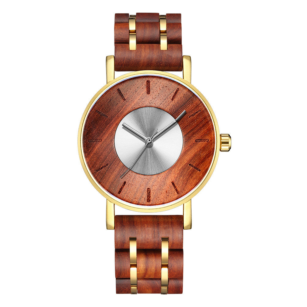 Alloy Room Wood Summer Men's Fashion Watch