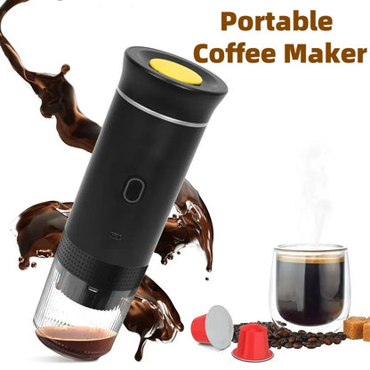 Breo™ 3-in-1 Portable Espresso Maker – Barista-Quality Coffee Anytime, Anywhere!