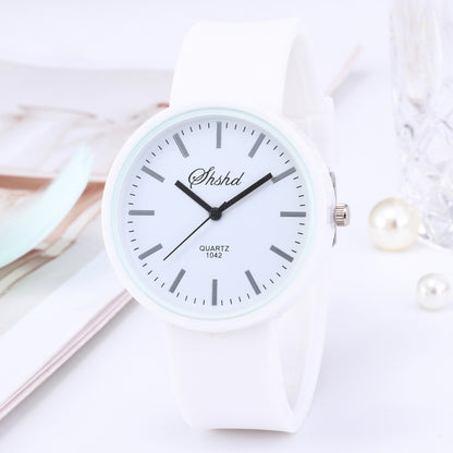 AquaGleam™ Jelly Waterproof Women's Quartz Watch – Playful & Stylish