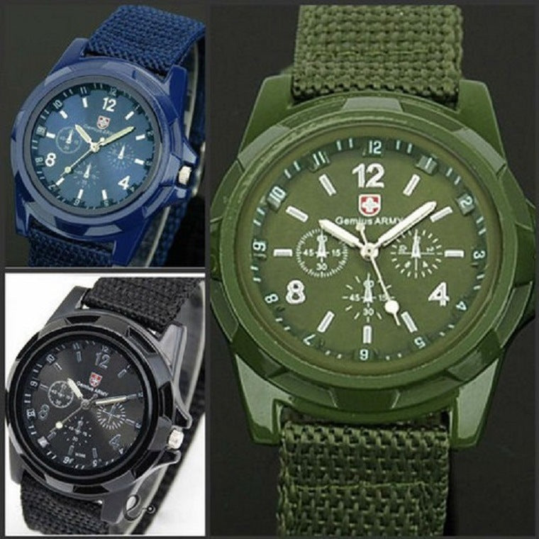 TitanGuard™ Military-Grade Nylon Braided Watch