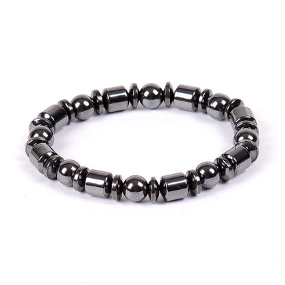 Black Stone Magnetic Therapy Bracelet – Boost Metabolism & Wellness