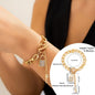 GlamLock™ Bold Chain Necklace & Bracelet Set – Chic & Trendy Jewelry