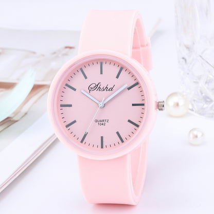 AquaGleam™ Jelly Waterproof Women's Quartz Watch – Playful & Stylish