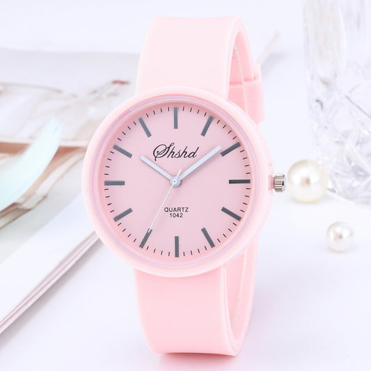 AquaGleam™ Jelly Waterproof Women's Quartz Watch – Playful & Stylish