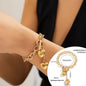 GlamLock™ Bold Chain Necklace & Bracelet Set – Chic & Trendy Jewelry