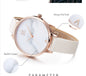 Shengke™ Luxe Marble – Elegant Quartz Wristwatch