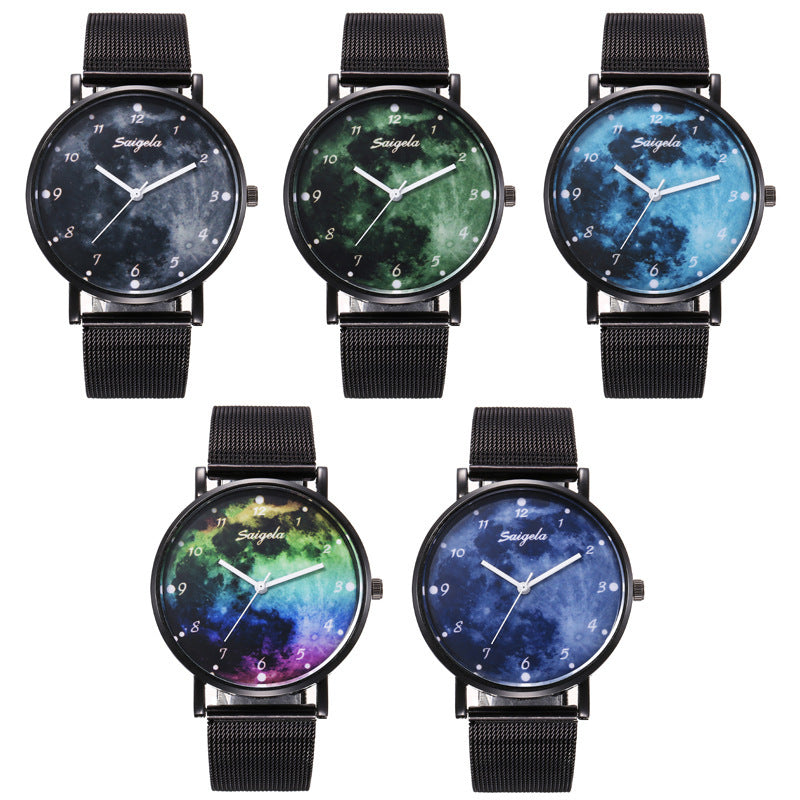 Starry Night Sky Men's Fashion Quartz Watch