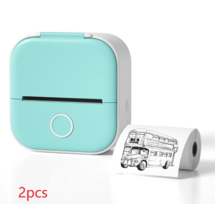 Phomemo™ T02 Mini Thermal Printer – Portable Bluetooth Label & Photo Printer