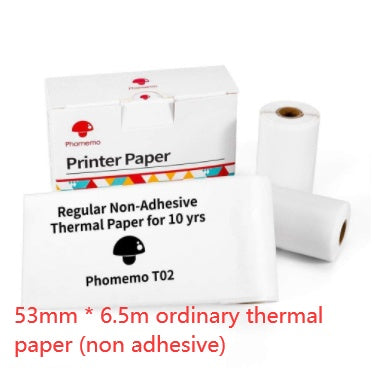 Phomemo™ T02 Mini Thermal Printer – Portable Bluetooth Label & Photo Printer