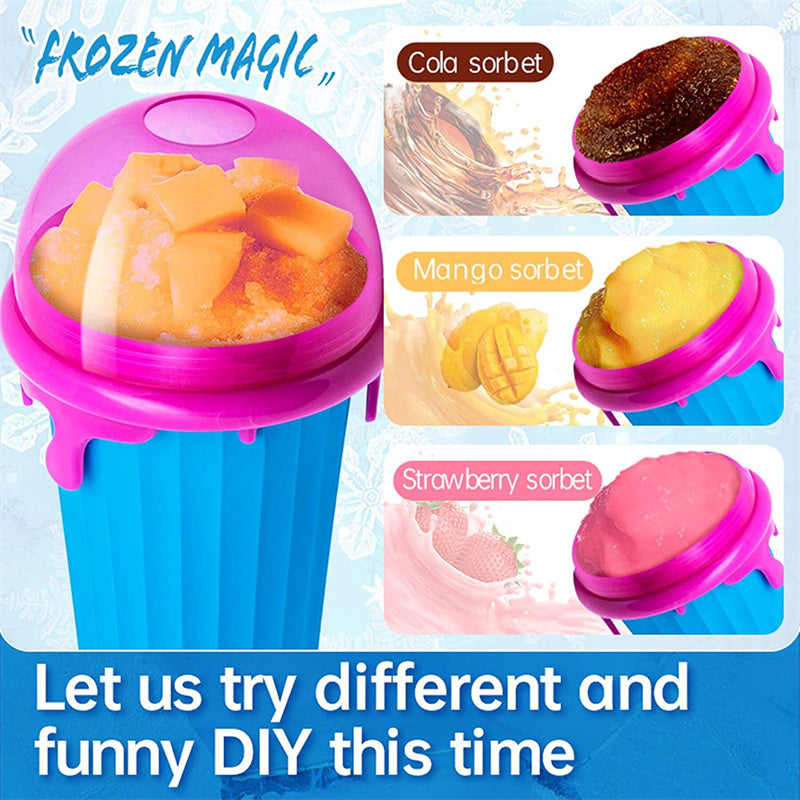 FreezeFlow™ 500ml Magic Slushy Maker Cup – Instant Refreshment, Anytime!