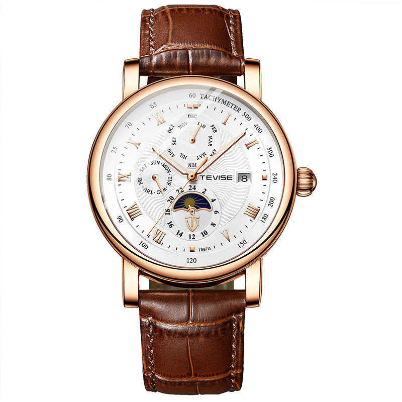 Automatic Mechanical Casual Men's Tourbillon Watch